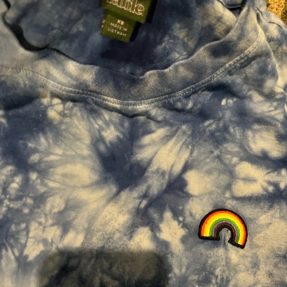Womens Wild Fable Tie Dye Pride-Rainbow Tee size Extra Small - Picture 2 of 2